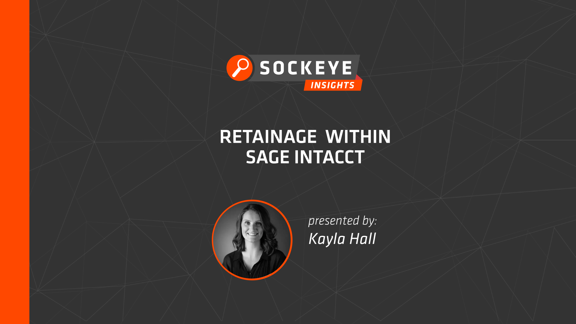 retainage in sage intacct